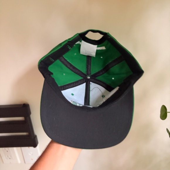 vintage KOOL F1 Racing team trucker hat made in CANADA TEAM KOOL GREEN - Picture 6 of 7